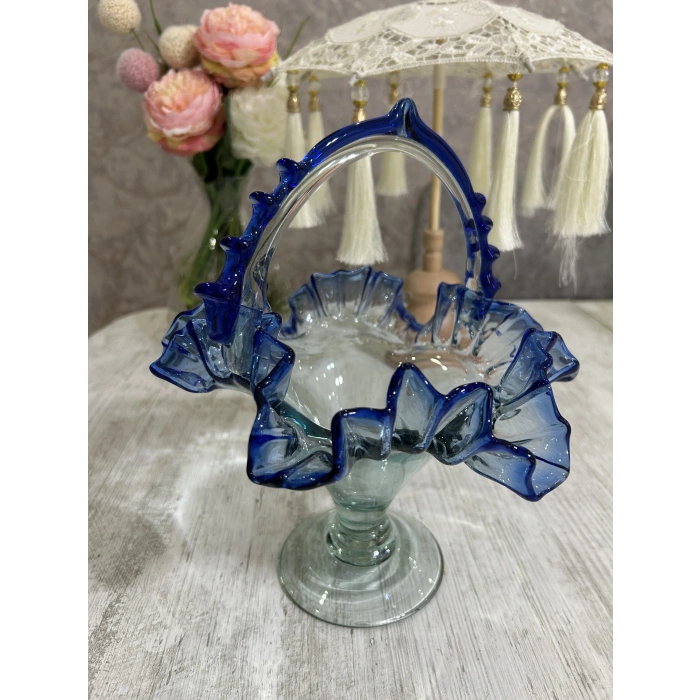 Cam üfleme şekerlik(22x21cm)