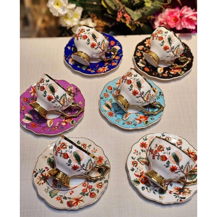 6 kişilik fincan takımı