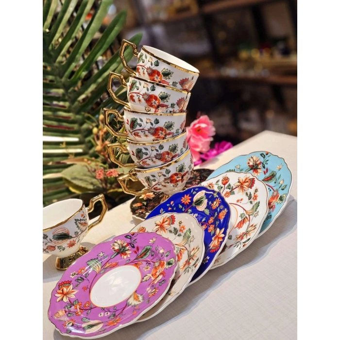 6 kişilik fincan takımı