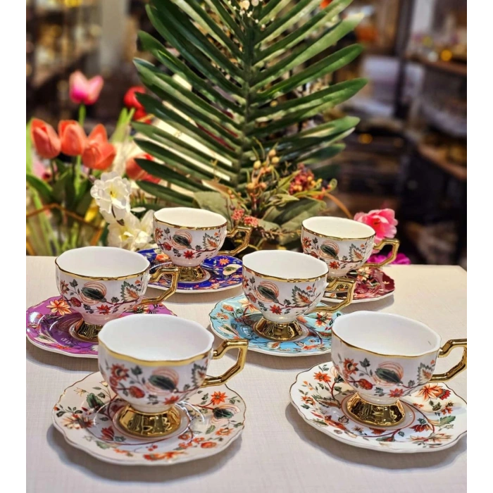 6 kişilik fincan takımı