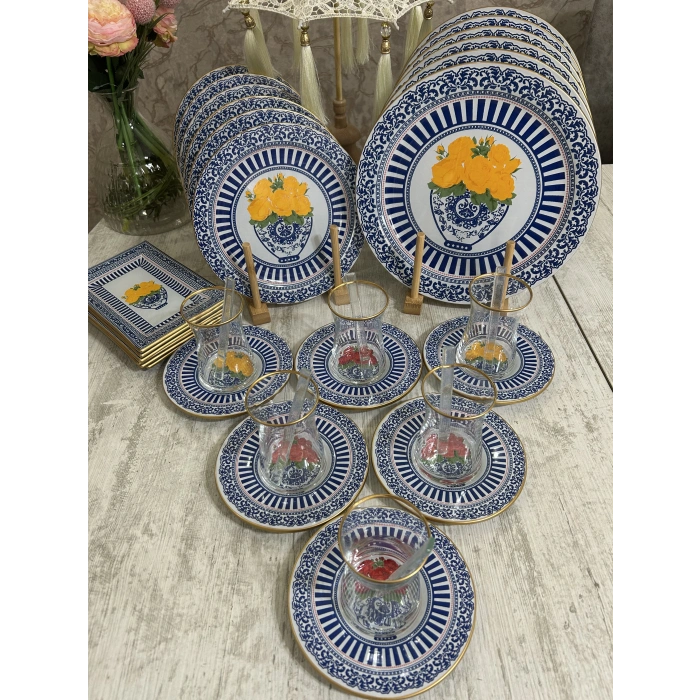 36 parça cam ikram seti