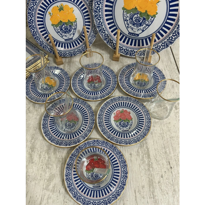 36 parça cam ikram seti