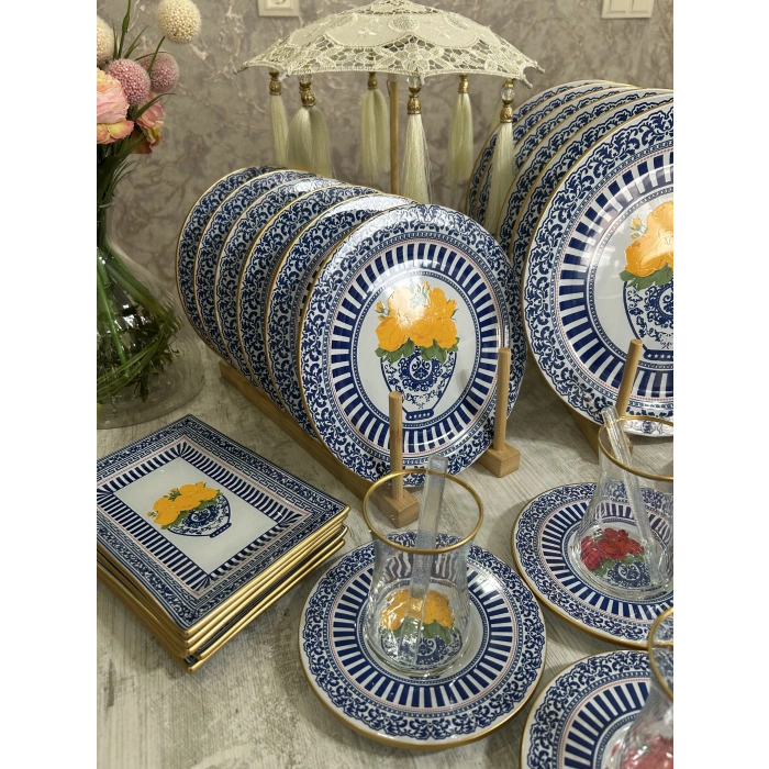 36 parça cam ikram seti