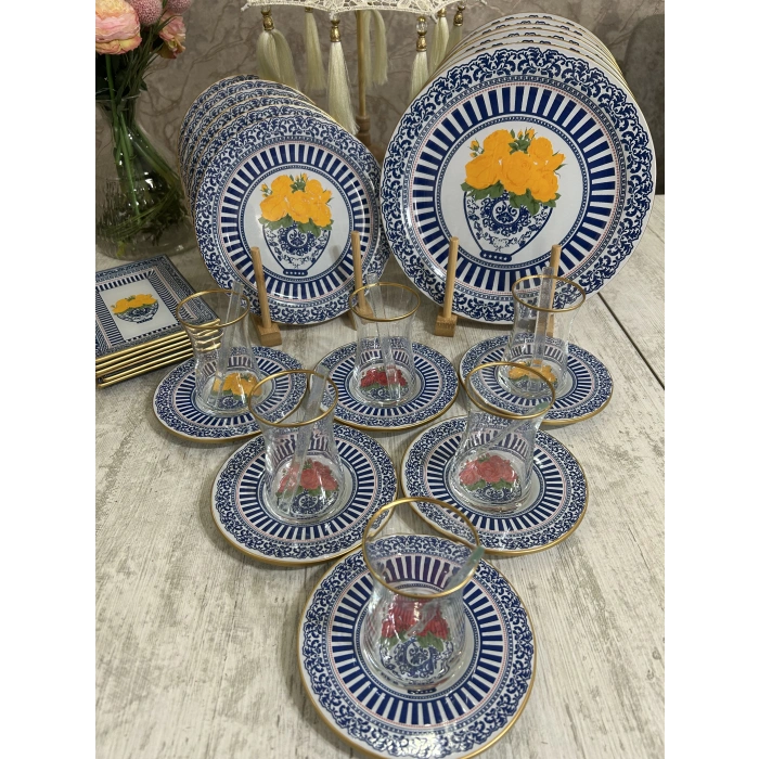 36 parça cam ikram seti