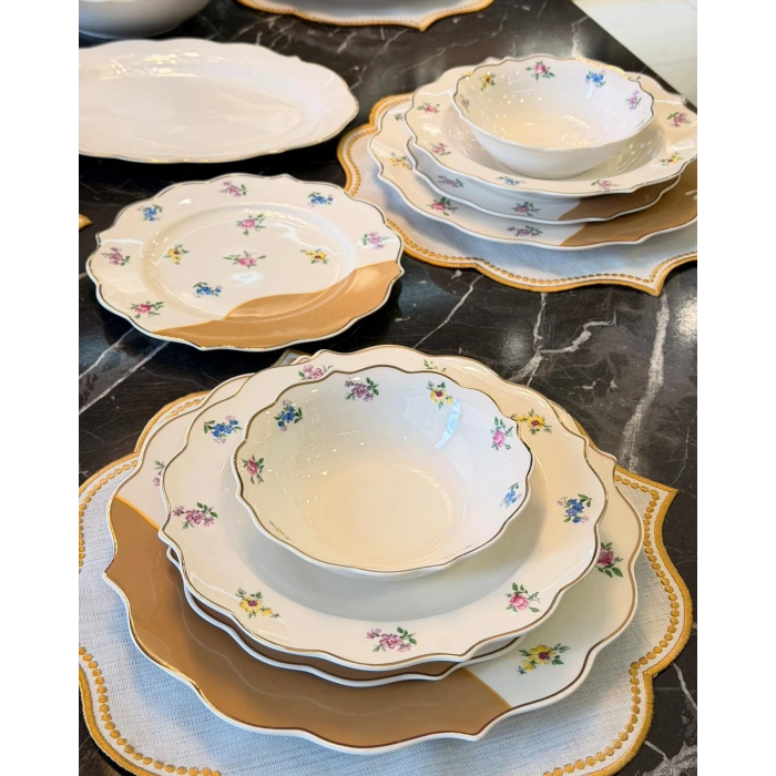 24 parça porselen yemek takımı