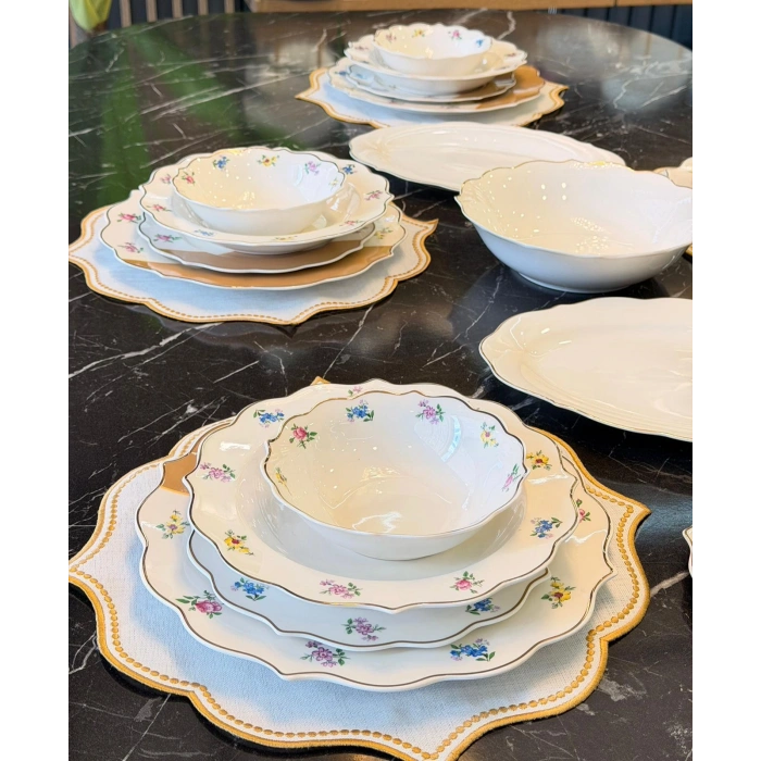 24 parça porselen yemek takımı