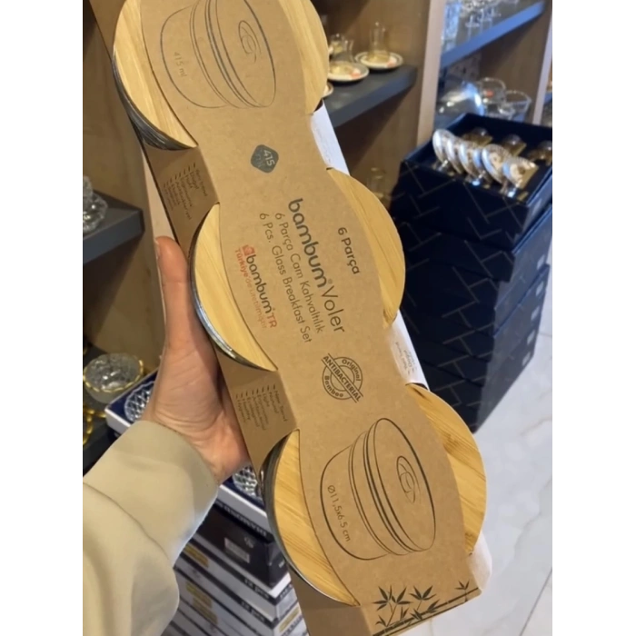 Bambum 3 lü saklama kabı