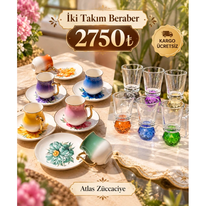 Fincan takımı ve bardak takımı