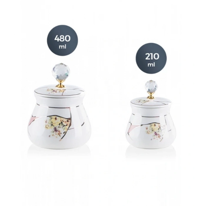 Porselen baharat takımı