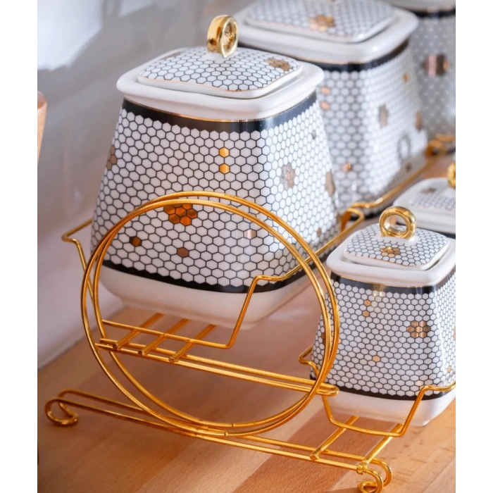 Porselen baharat takımı