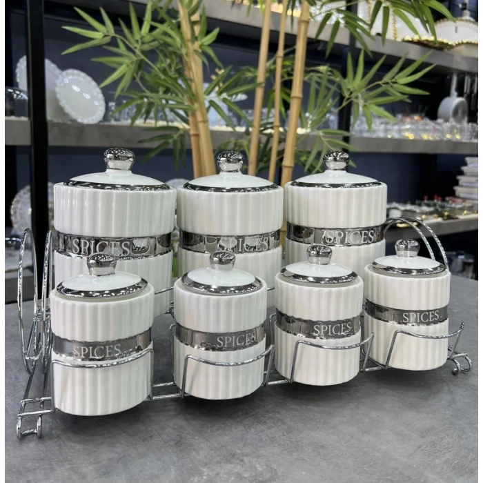 Porselen baharat takımı