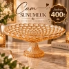 25 cm cam sunumluk