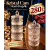 3 katlı cam drajelik 21 cm