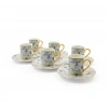 6 kişilik porselen fincan takımı