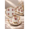 6 kişilik porselen fincan takımı