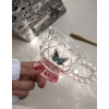 Kaşıklı cam kupa