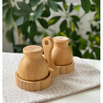 2 Li bambu tuzluk/biberlik