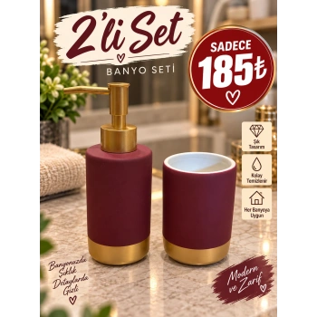2 Li banyo seti