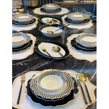24 parça porselen yemek takımı