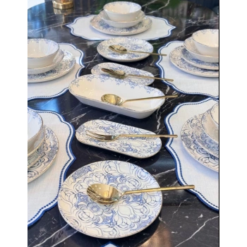 27 parça 6 kişilik yemek takımı