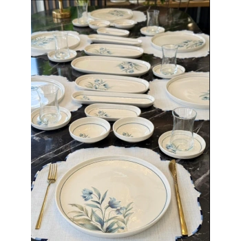 29 parça porselen kahvaltı takımı