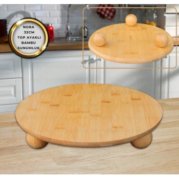 3 ayaklı bambu stand