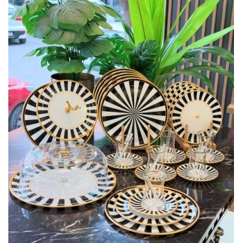 34 parça cam ikram seti