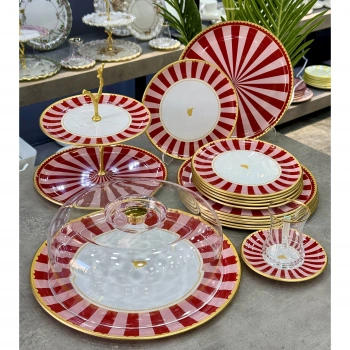 34 parça cam ikram seti