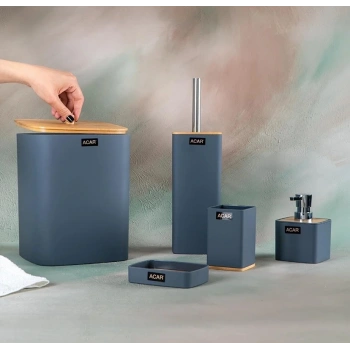 5 parça akrilik banyo seti