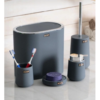 5 parça akrilik banyo seti