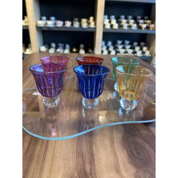 6 lı kıristal İkramlık