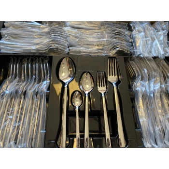 60 parça 12 kişilik kaşık çatal takımı