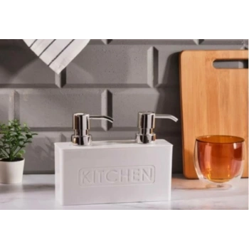 2 hazneli mika deterjanlık