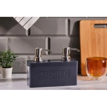 2 hazneli mika deterjanlık