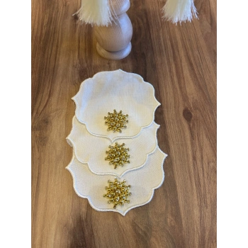 3 adet sunum peçetesi