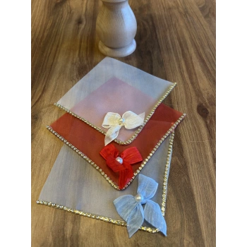 3 adet sunum peçetesi