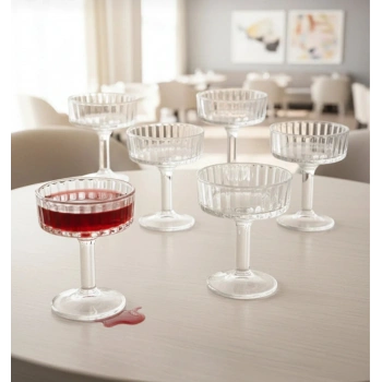 6 lı cam İkramlık