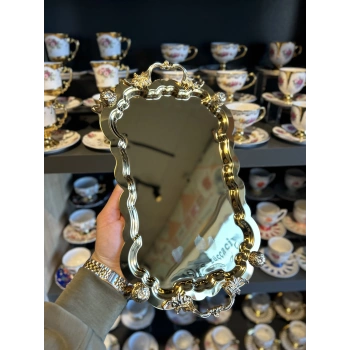 1 adet ayaklı sunum tepsisi