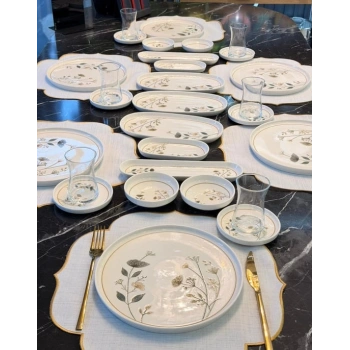 29 parça porselen kahvaltı takımı