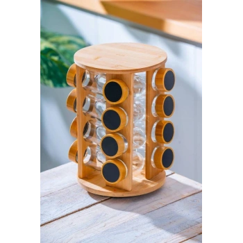 Bambu standlı baharatlık