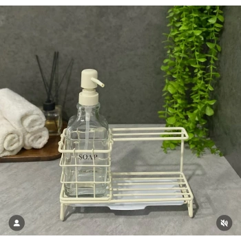 Standlı cam deterjanlık