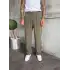 Modal Kumaş Baggy Pantolon Haki