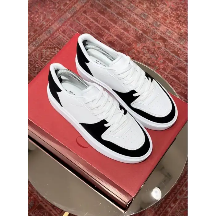 ZARA MODEL BASSİC SNEAKERS BEYAZ - SİYAH