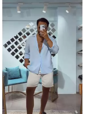 VİSCON KETEN GÖMLEK