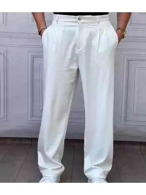 BAGGY KUMAŞ PANTLON