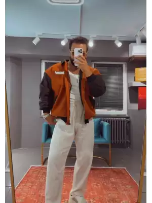NUBUK BOMBER MONT
