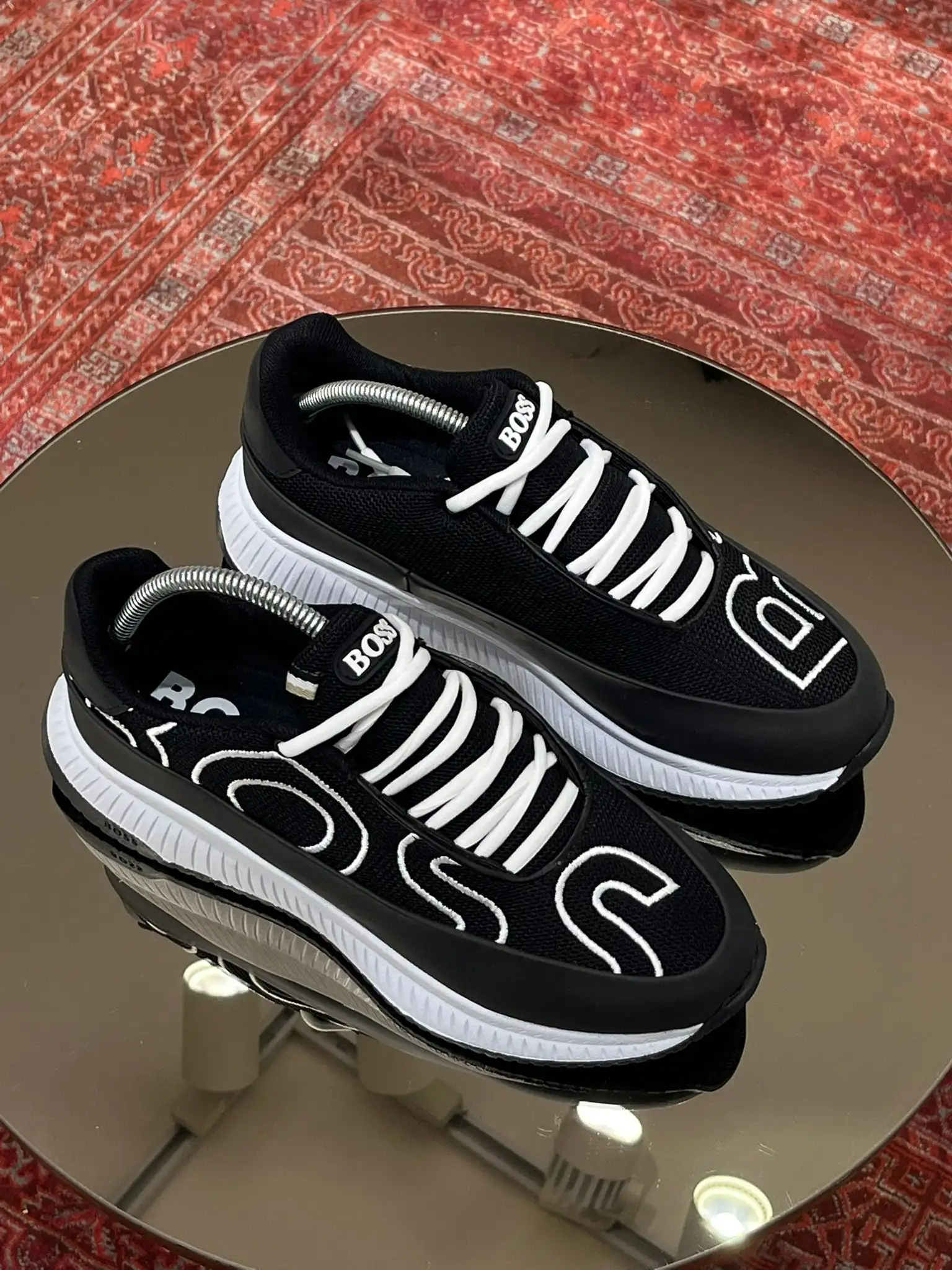 BOSS SENAKERS- SİYAH-BEYAZ