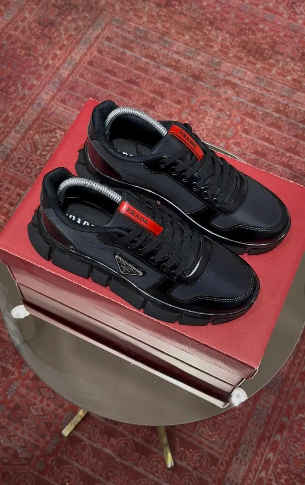 PRADA MİLANO BLACK-RED