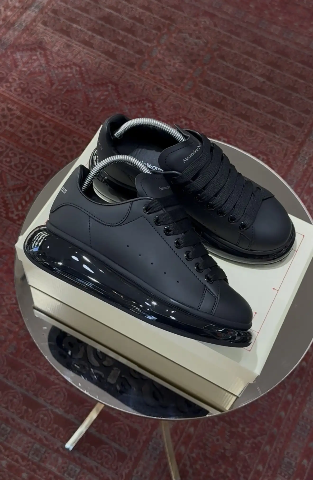 ALEXANDER MCQUEN MAT SİYAH