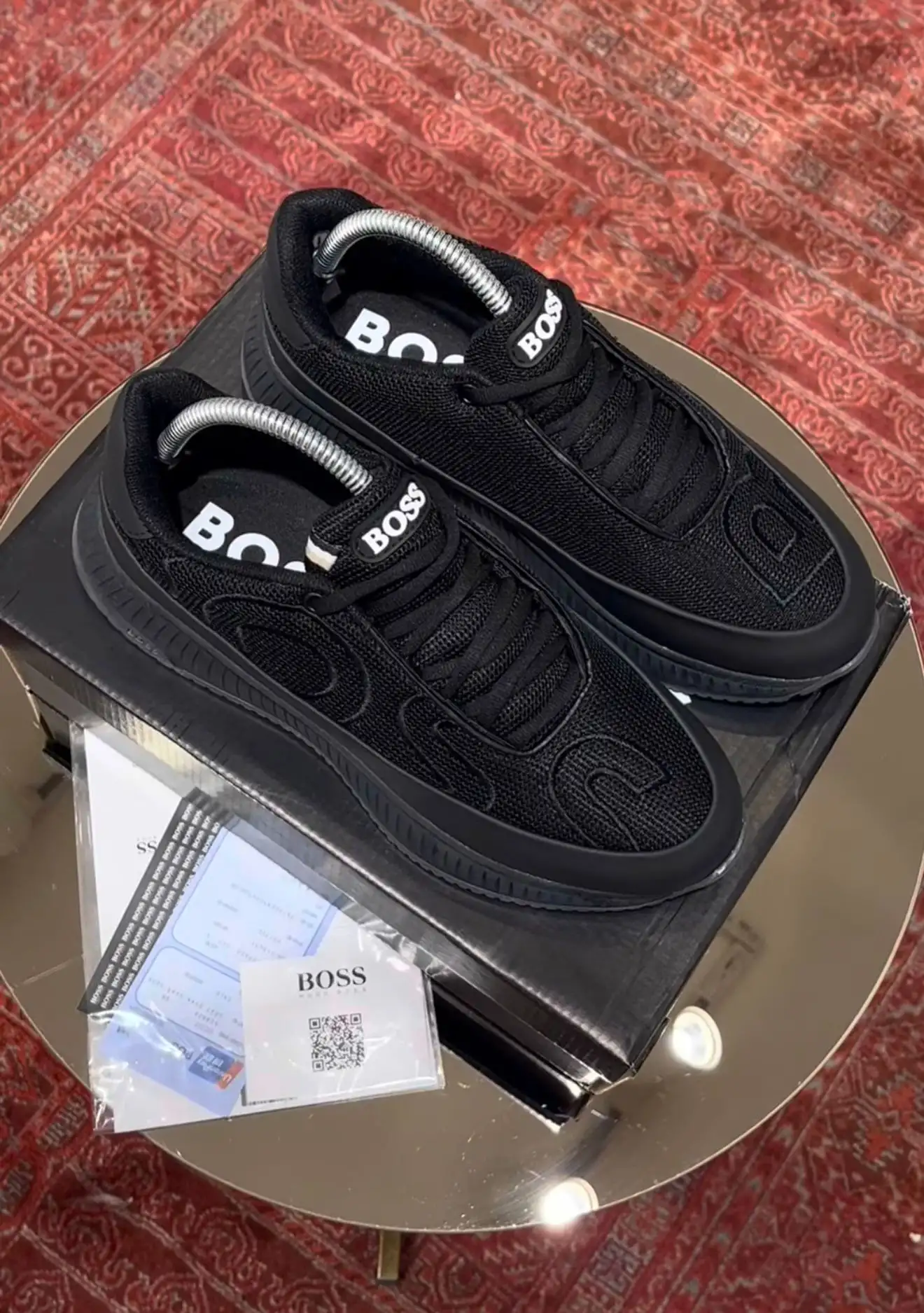 BOSSE SNEAKERS FUL BLACK